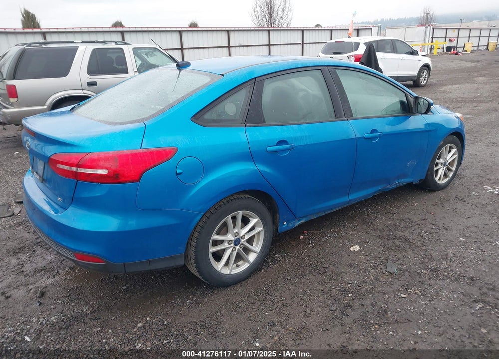 2015 FORD FOCUS SE VIN: 1FADP3F21FL358700
