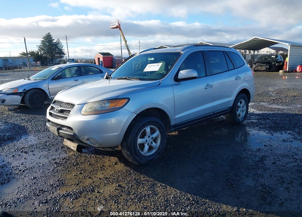 2007 HYUNDAI SANTA FE GLS VIN: 5NMSG13D67H006520
