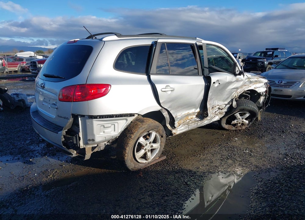 2007 HYUNDAI SANTA FE GLS VIN: 5NMSG13D67H006520