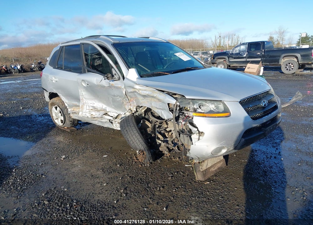 2007 HYUNDAI SANTA FE GLS VIN: 5NMSG13D67H006520