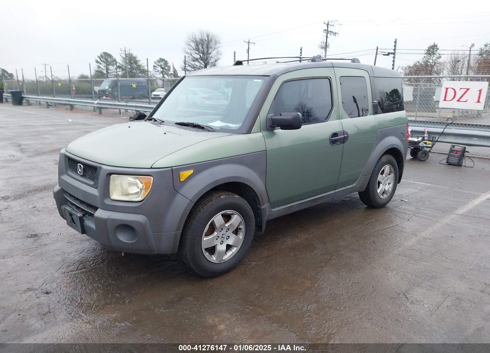 2004 HONDA ELEMENT EX VIN: 5J6YH17684L006946