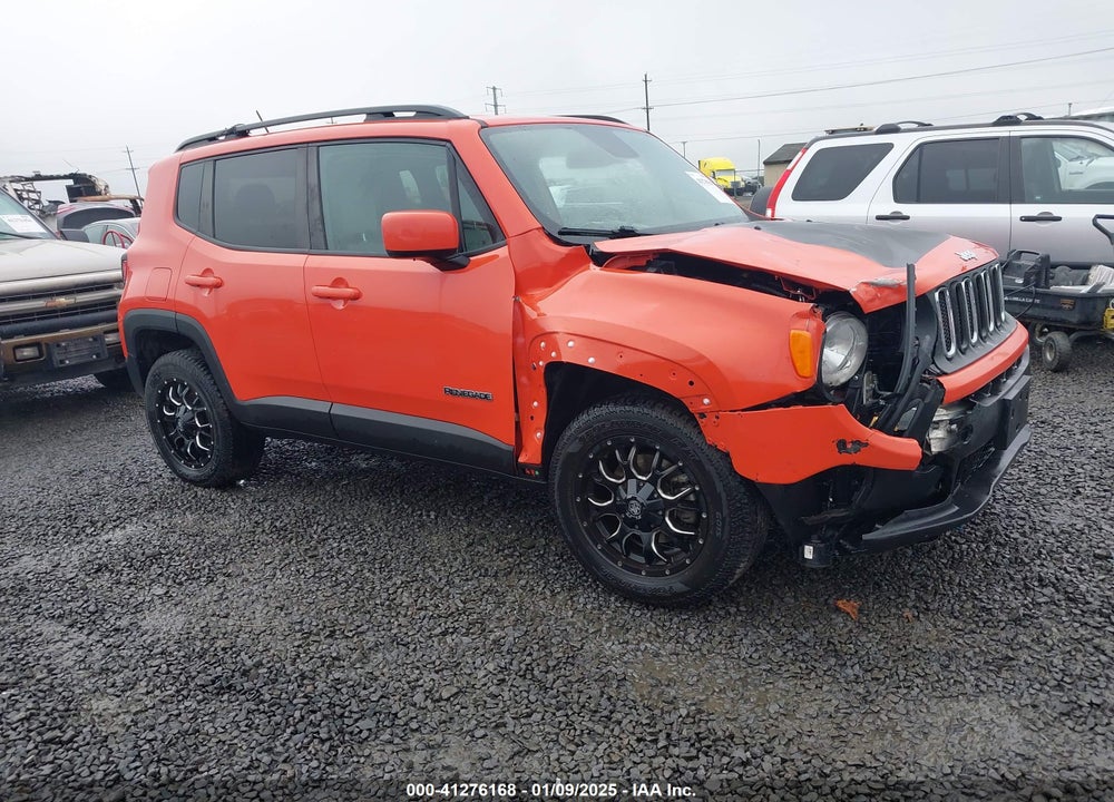 2017 JEEP RENEGADE LATITUDE FWD VIN: ZACCJABB7HPG41943