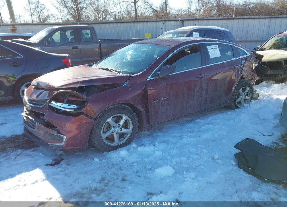 2016 CHEVROLET MALIBU VIN: 1G1ZB5ST7GF263401