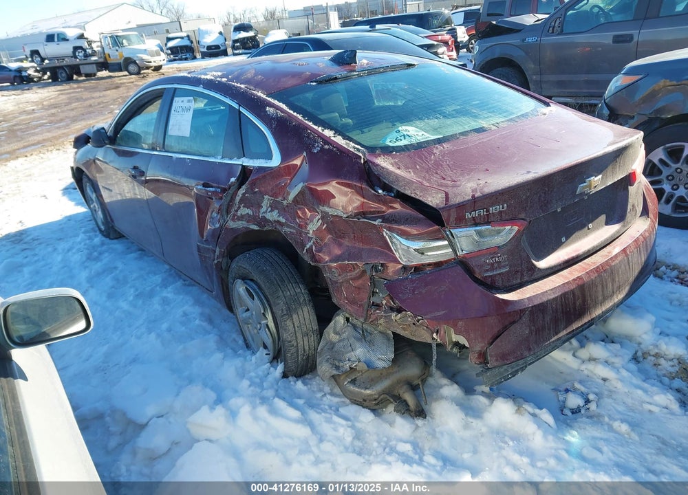 2016 CHEVROLET MALIBU VIN: 1G1ZB5ST7GF263401