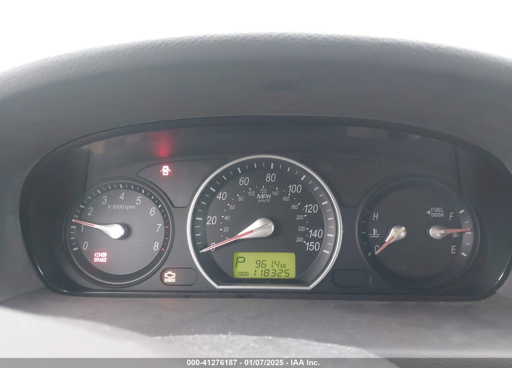2007 HYUNDAI SONATA VIN: 5NPET46C87H201499