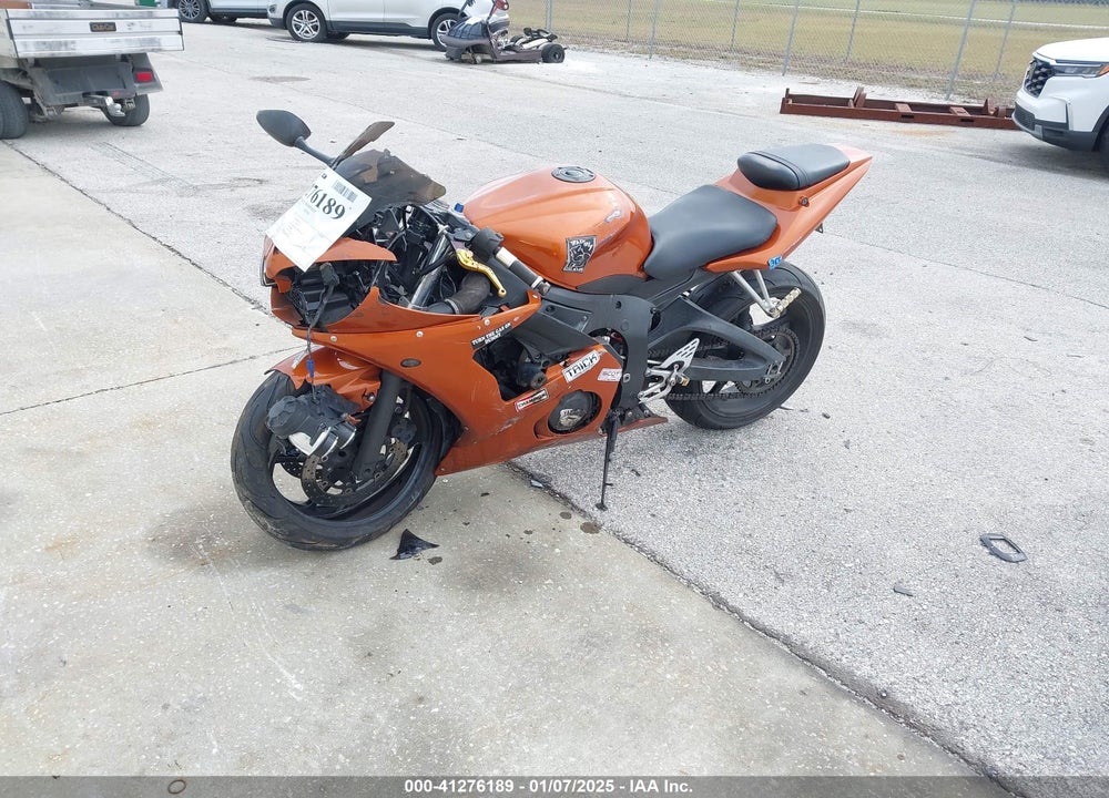 2003 YAMAHA YZFR6 L VIN: JYARJ06E93A000354