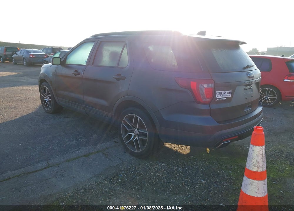 2017 FORD EXPLORER SPORT VIN: 1FM5K8GT4HGA12763