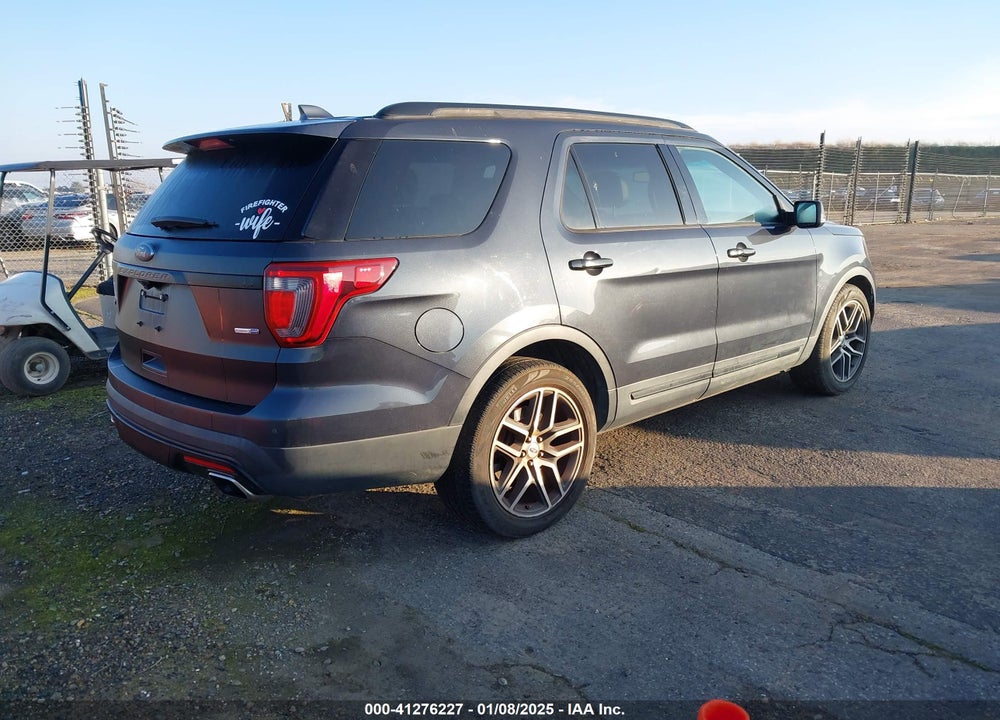 2017 FORD EXPLORER SPORT VIN: 1FM5K8GT4HGA12763