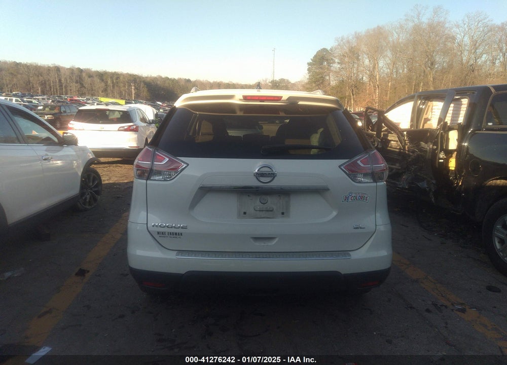 2015 NISSAN ROGUE SL VIN: 5N1AT2MT9FC772995