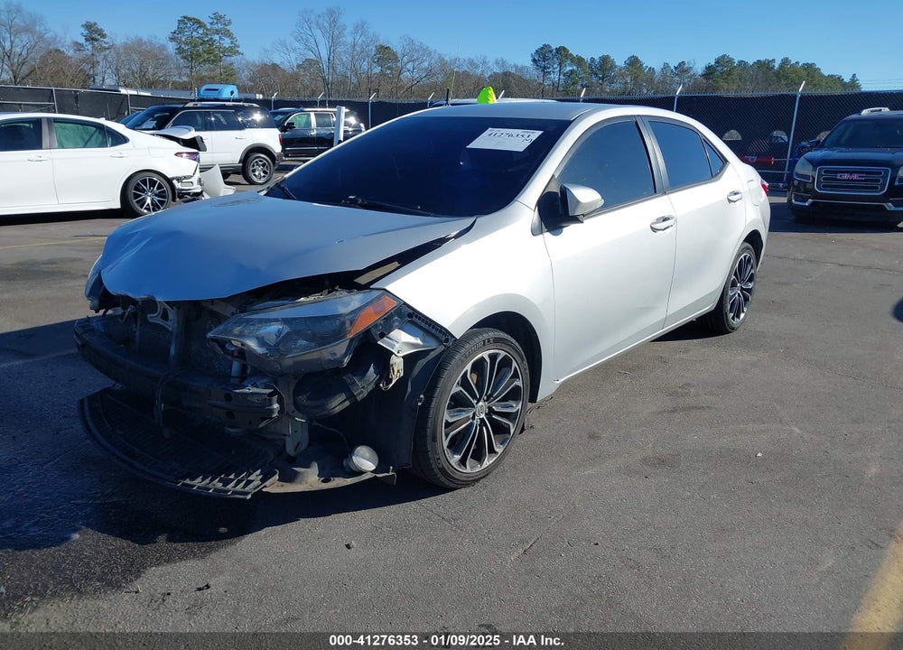 2014 TOYOTA COROLLA VIN: 2T1BURHE7EC170628