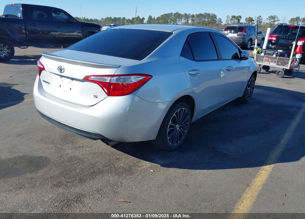 2014 TOYOTA COROLLA VIN: 2T1BURHE7EC170628