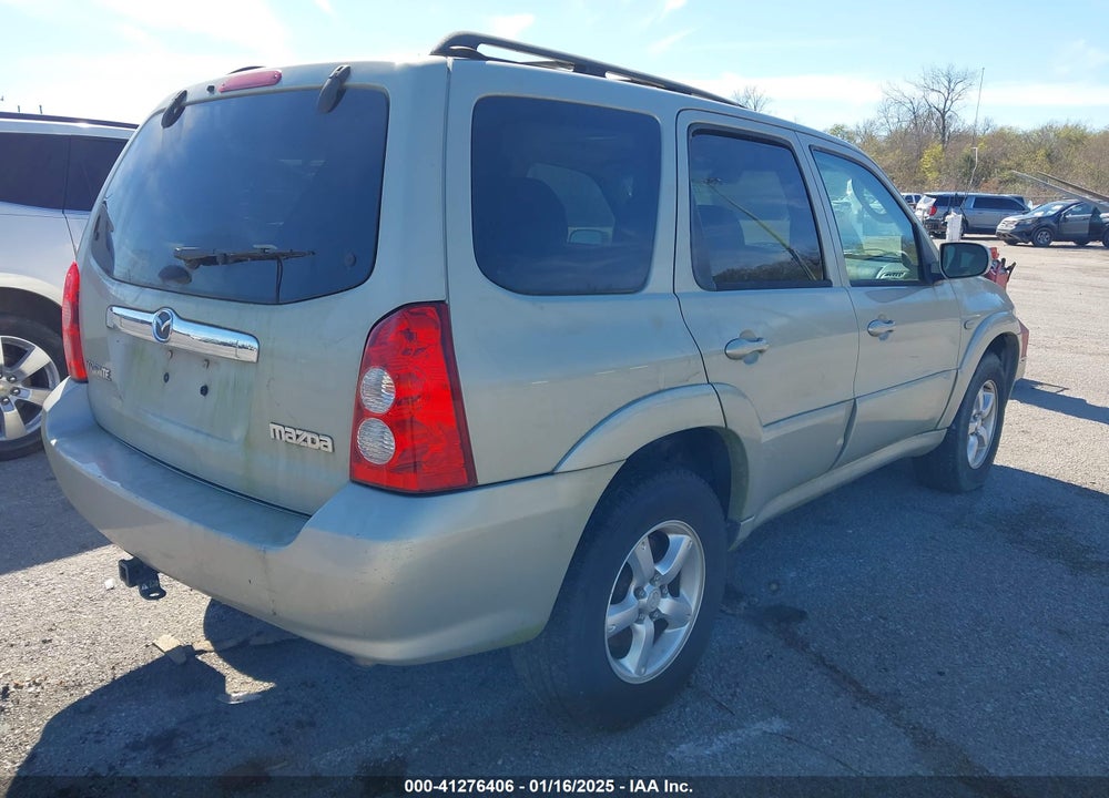 2006 MAZDA TRIBUTE S VIN: 4F2YZ04186KM04771