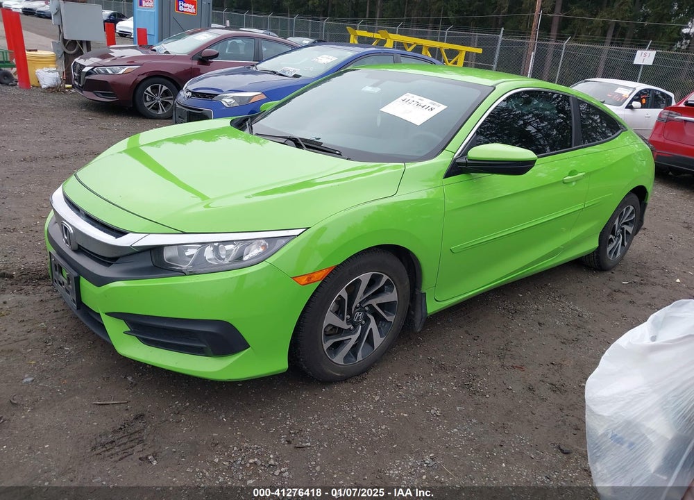 2016 HONDA CIVIC LX VIN: 2HGFC4A57GH313010