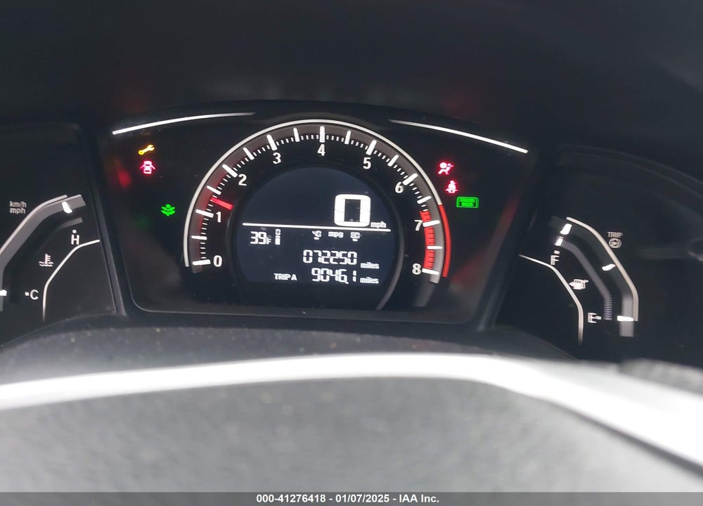 2016 HONDA CIVIC LX VIN: 2HGFC4A57GH313010