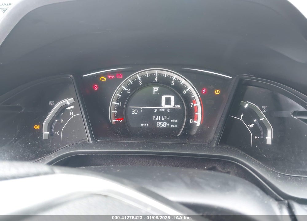 2016 HONDA CIVIC VIN: 19XFC2F52GE202615
