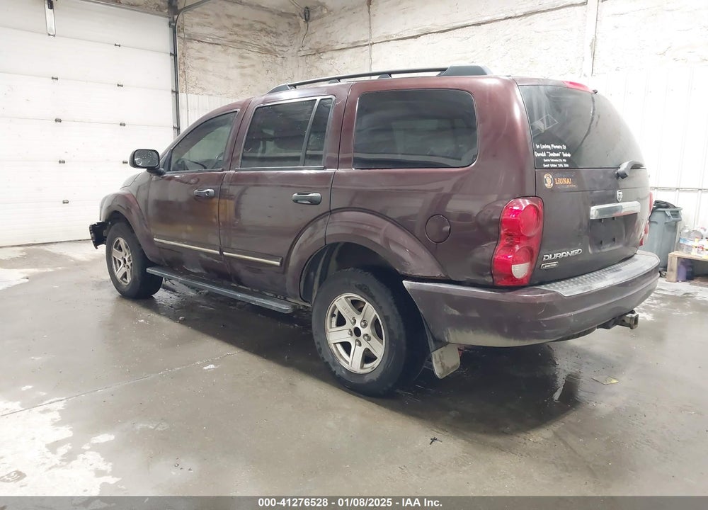 2004 DODGE DURANGO LIMITED VIN: 1D8HB58D44F122639