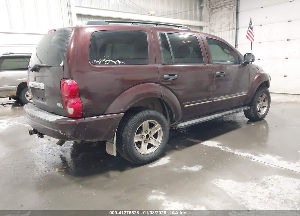 2004 DODGE DURANGO LIMITED VIN: 1D8HB58D44F122639