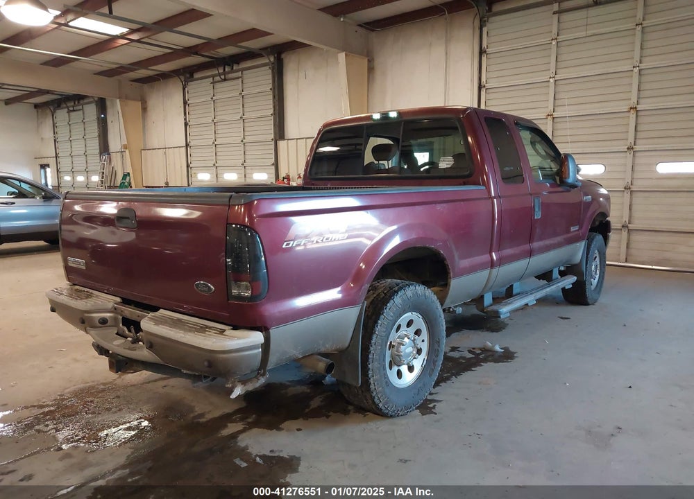 2005 FORD F-250 LARIAT/XL/XLT VIN: 1FTSX21P85EA05534