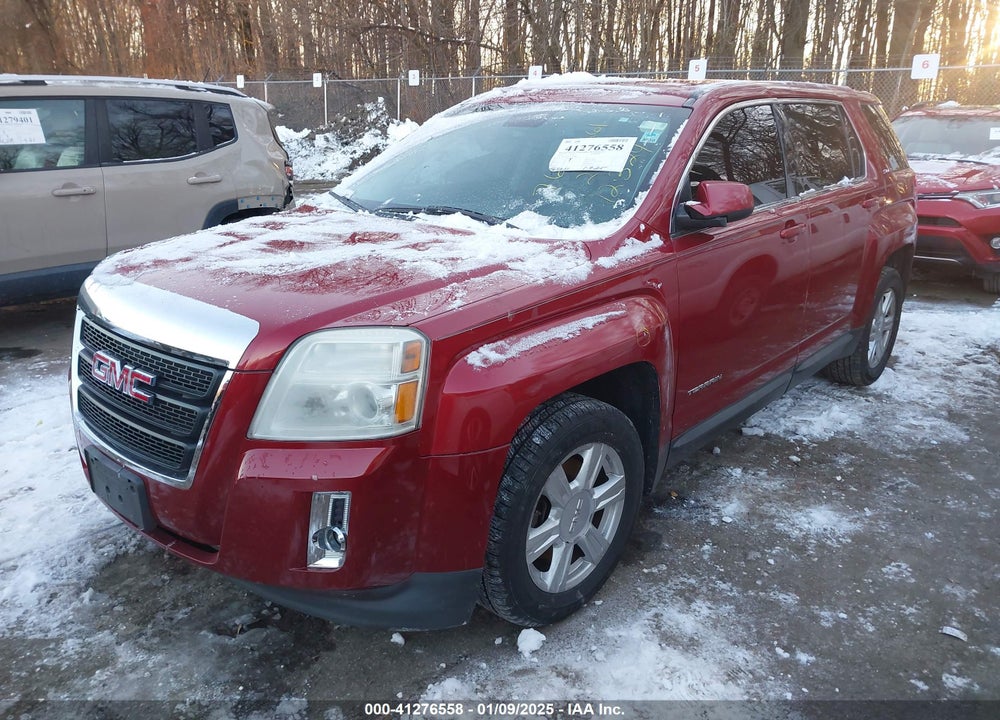 2014 GMC TERRAIN VIN: 2GKALMEK0E6238687