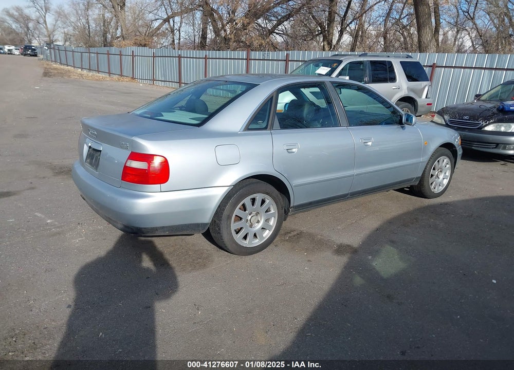 1999 AUDI A4 2.8 VIN: WAUED28D0XA043168