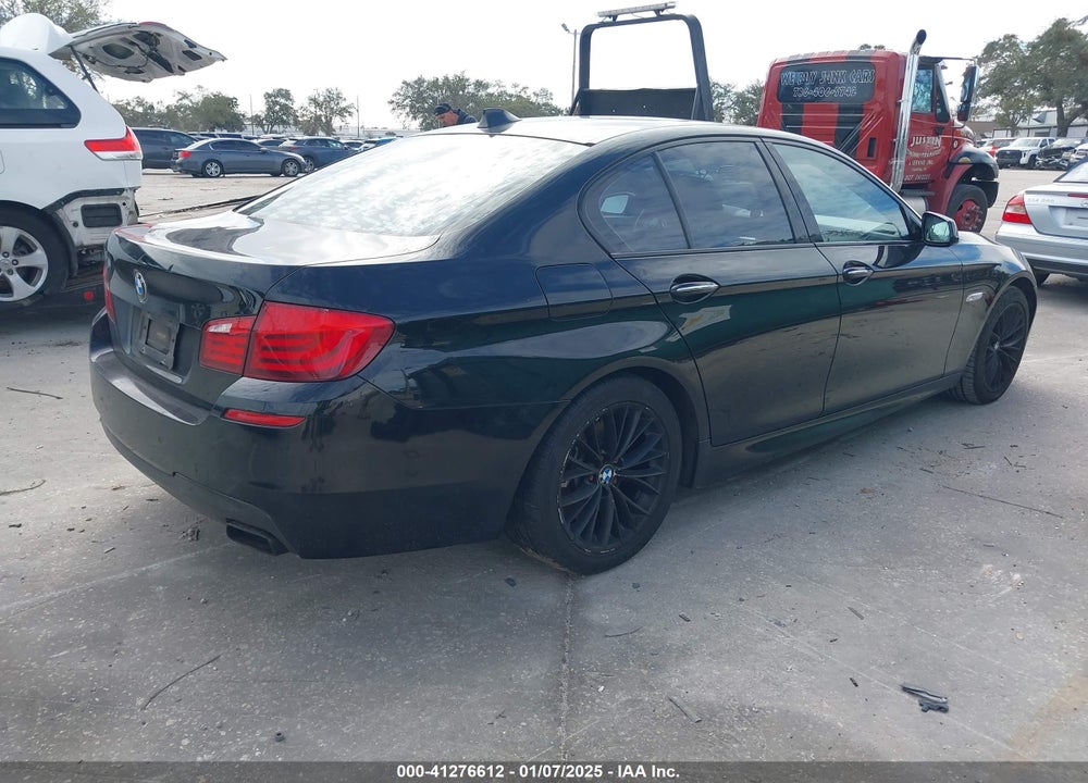 2013 BMW 550I VIN: WBAFU9C56DDY70485