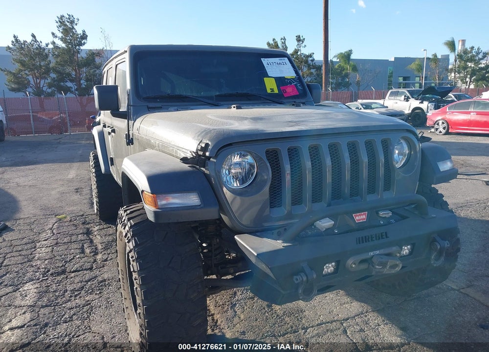2020 JEEP WRANGLER UNLIMITED SPORT S 4X4 VIN: 1C4HJXDN4LW283146
