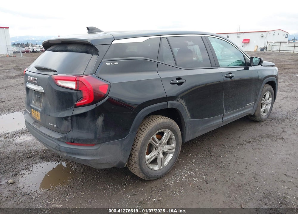 2022 GMC TERRAIN AWD SLE VIN: 3GKALTEV7NL167679