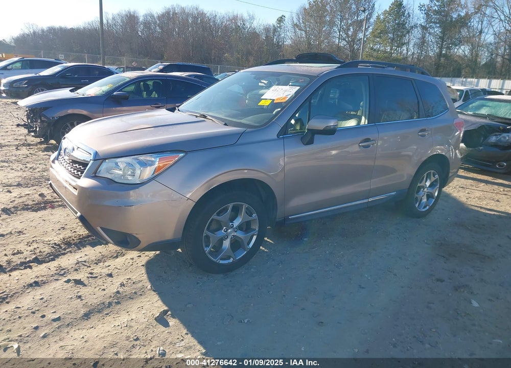 2016 SUBARU FORESTER 2.5I TOURING VIN: JF2SJAXCXGH501714