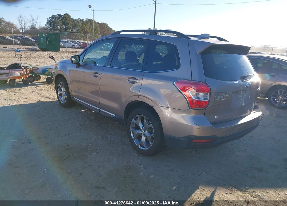 2016 SUBARU FORESTER 2.5I TOURING VIN: JF2SJAXCXGH501714