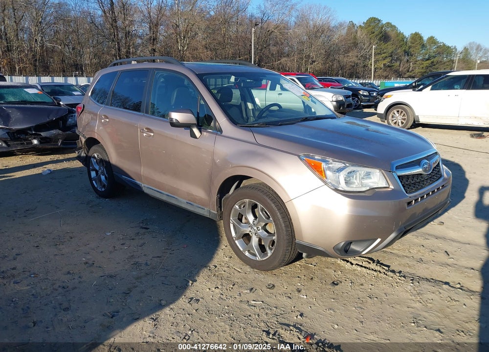 2016 SUBARU FORESTER 2.5I TOURING VIN: JF2SJAXCXGH501714