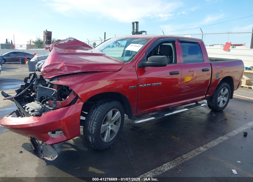 2012 RAM 1500 ST VIN: 1C6RD6KT8CS170340