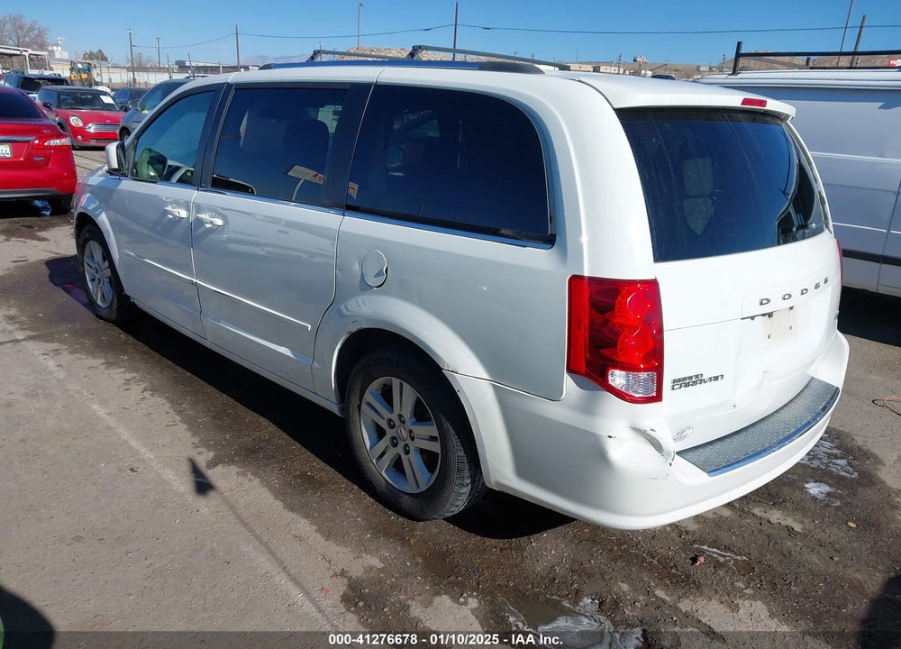 2011 DODGE GRAND CARAVAN CREW VIN: 2D4RN5DG7BR663218