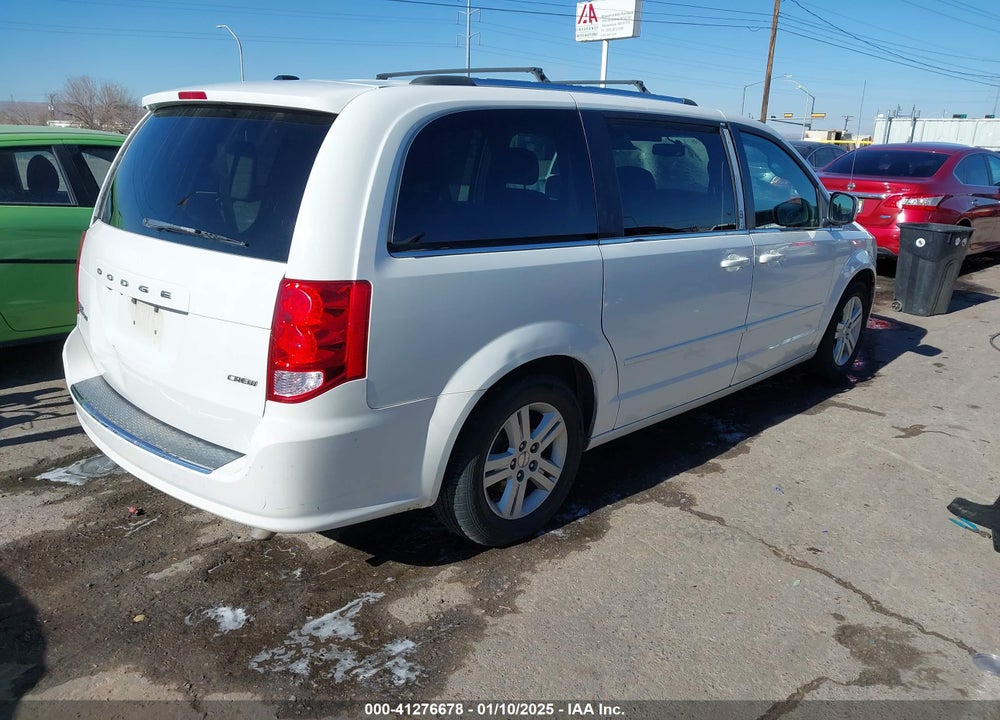 2011 DODGE GRAND CARAVAN CREW VIN: 2D4RN5DG7BR663218