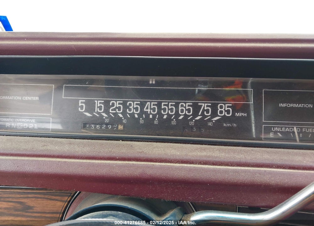 1989 BUICK ELECTRA PARK AVENUE VIN: 1G4CW54C6K1630501