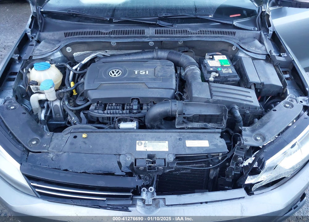 2014 VOLKSWAGEN JETTA 1.8T SE VIN: 3VWD17AJ9EM350372