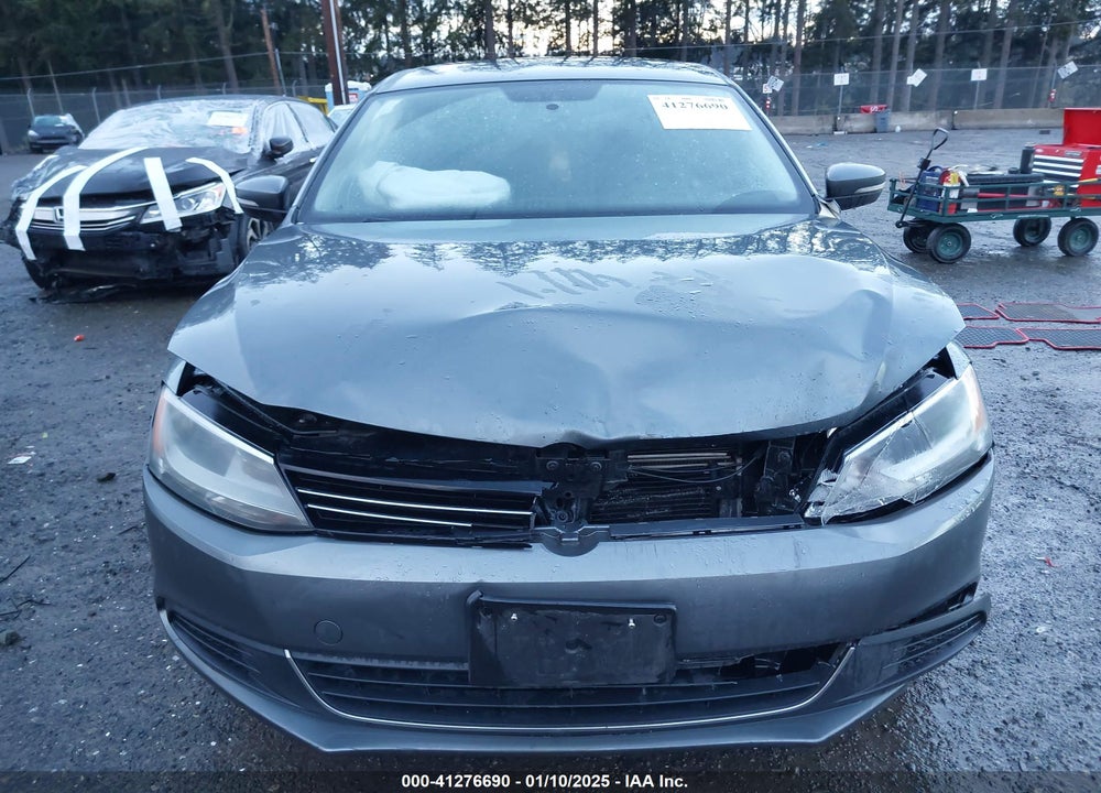 2014 VOLKSWAGEN JETTA 1.8T SE VIN: 3VWD17AJ9EM350372