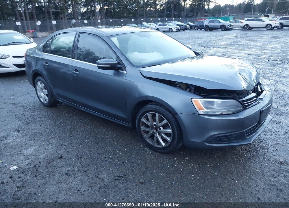 2014 VOLKSWAGEN JETTA 1.8T SE VIN: 3VWD17AJ9EM350372