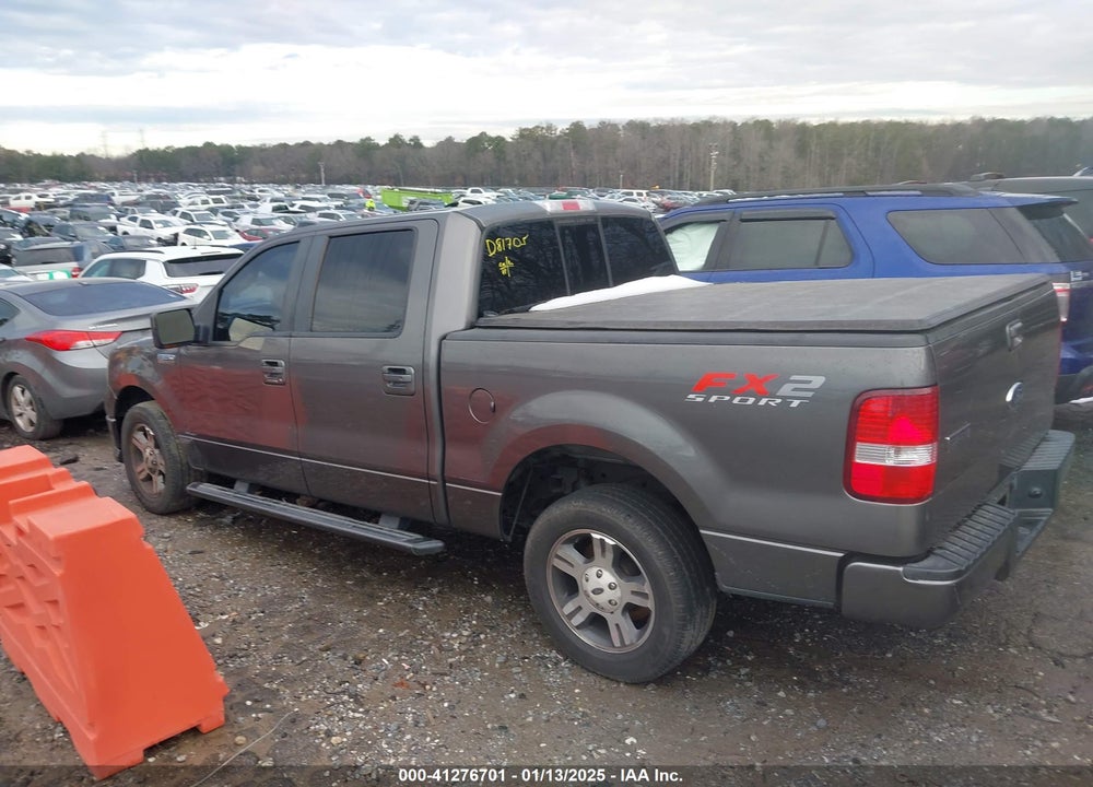 2008 FORD F-150 60TH ANNIVERSARY/FX2/XL/XLT VIN: 1FTRW12W48KD81705