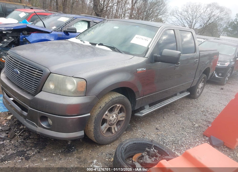 2008 FORD F-150 60TH ANNIVERSARY/FX2/XL/XLT VIN: 1FTRW12W48KD81705
