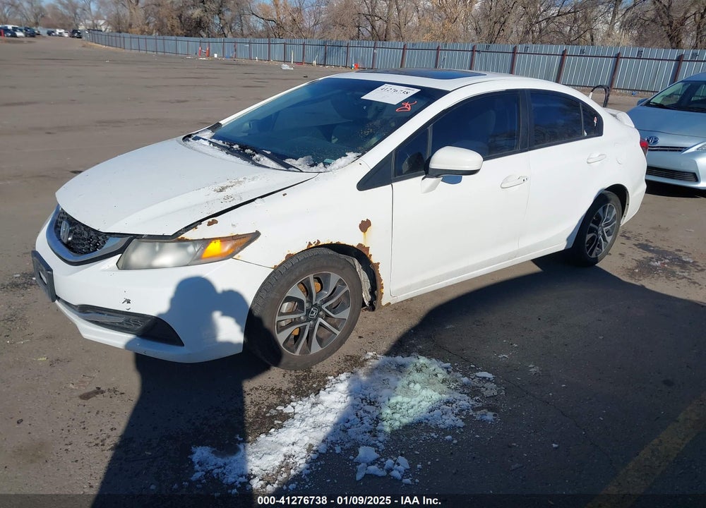 2015 HONDA CIVIC EX VIN: 19XFB2F85FE275697