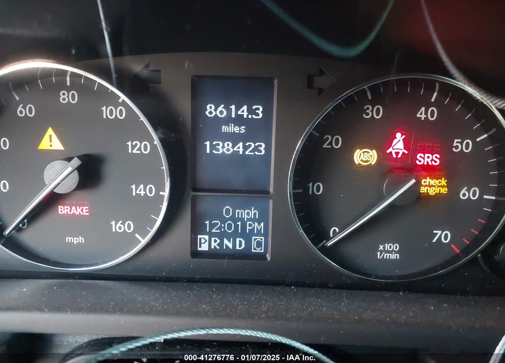 2007 MERCEDES-BENZ C 230 VIN: WDBRF52H87A918667