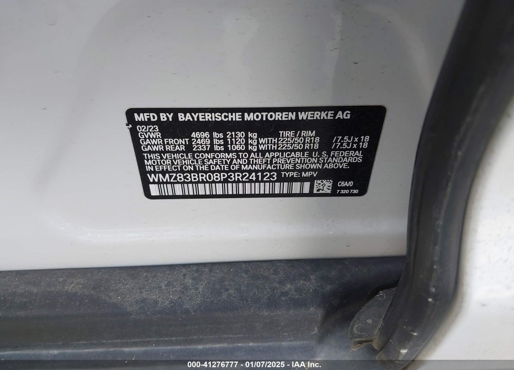 2023 MINI COUNTRYMAN COOPER S VIN: WMZ83BR08P3R24123