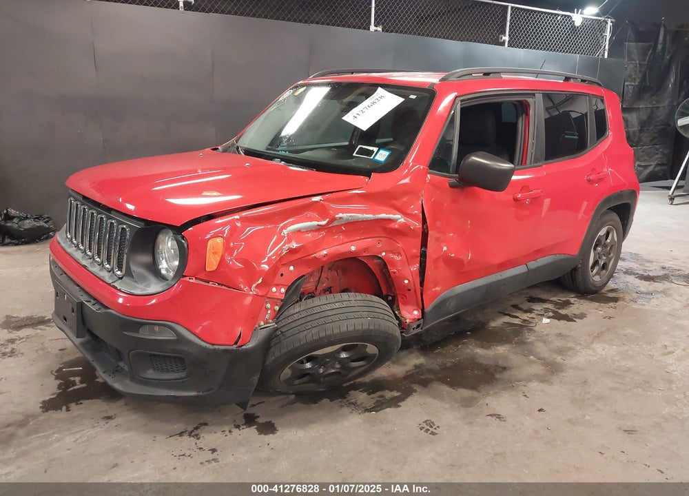 2017 JEEP RENEGADE SPORT FWD VIN: ZACCJAAB5HPF69240