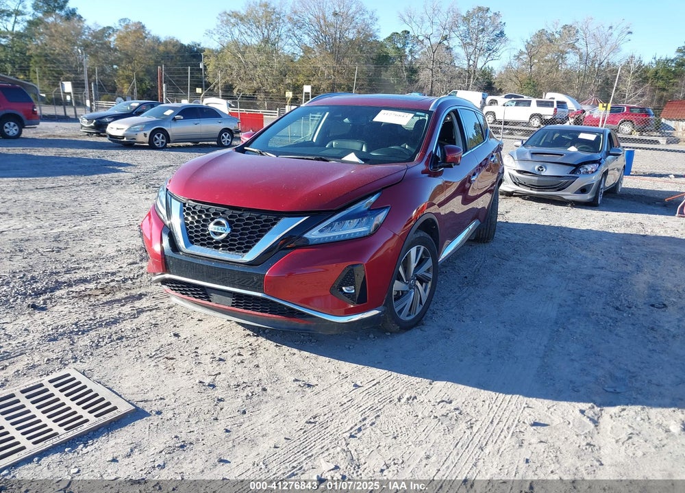 2019 NISSAN MURANO SL VIN: 5N1AZ2MS2KN102239