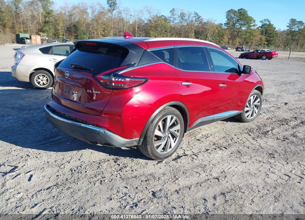 2019 NISSAN MURANO SL VIN: 5N1AZ2MS2KN102239