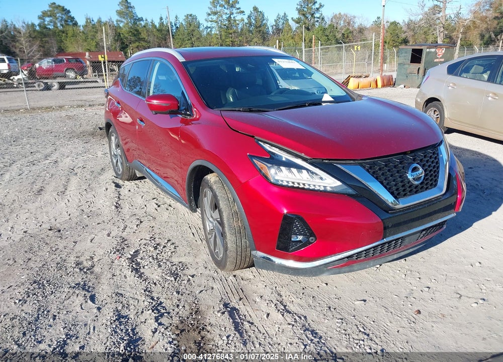 2019 NISSAN MURANO SL VIN: 5N1AZ2MS2KN102239