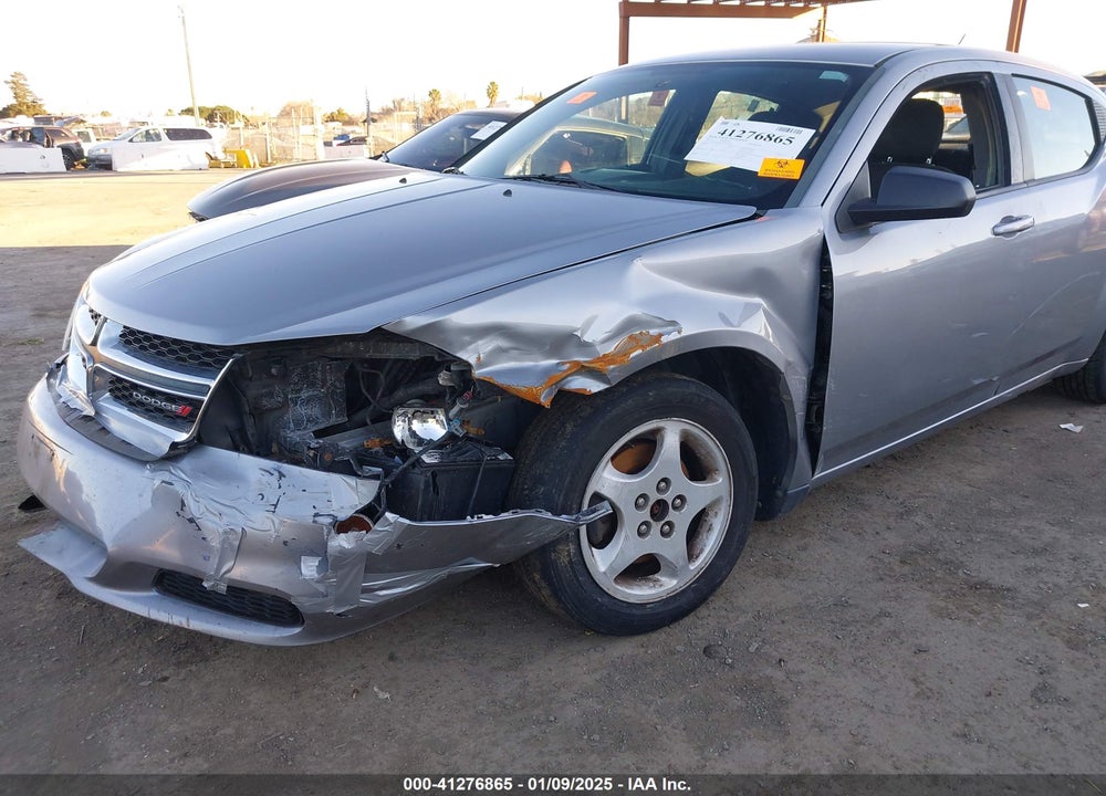 2013 DODGE AVENGER VIN: 1C3CDZABXDN563690
