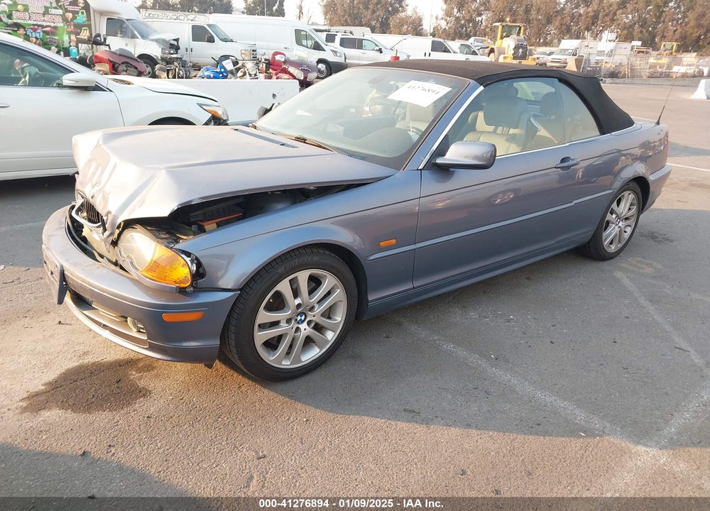 2002 BMW 330CI VIN: WBABS53422JU90076