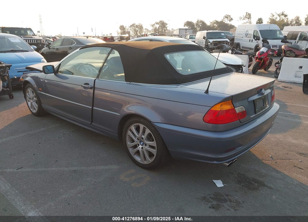 2002 BMW 330CI VIN: WBABS53422JU90076