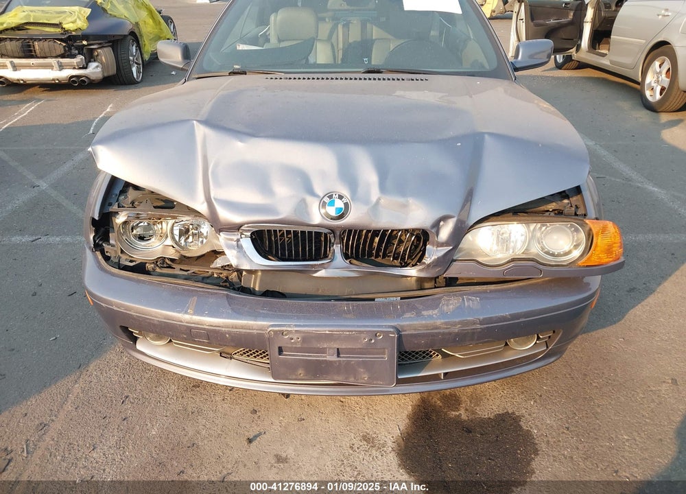 2002 BMW 330CI VIN: WBABS53422JU90076